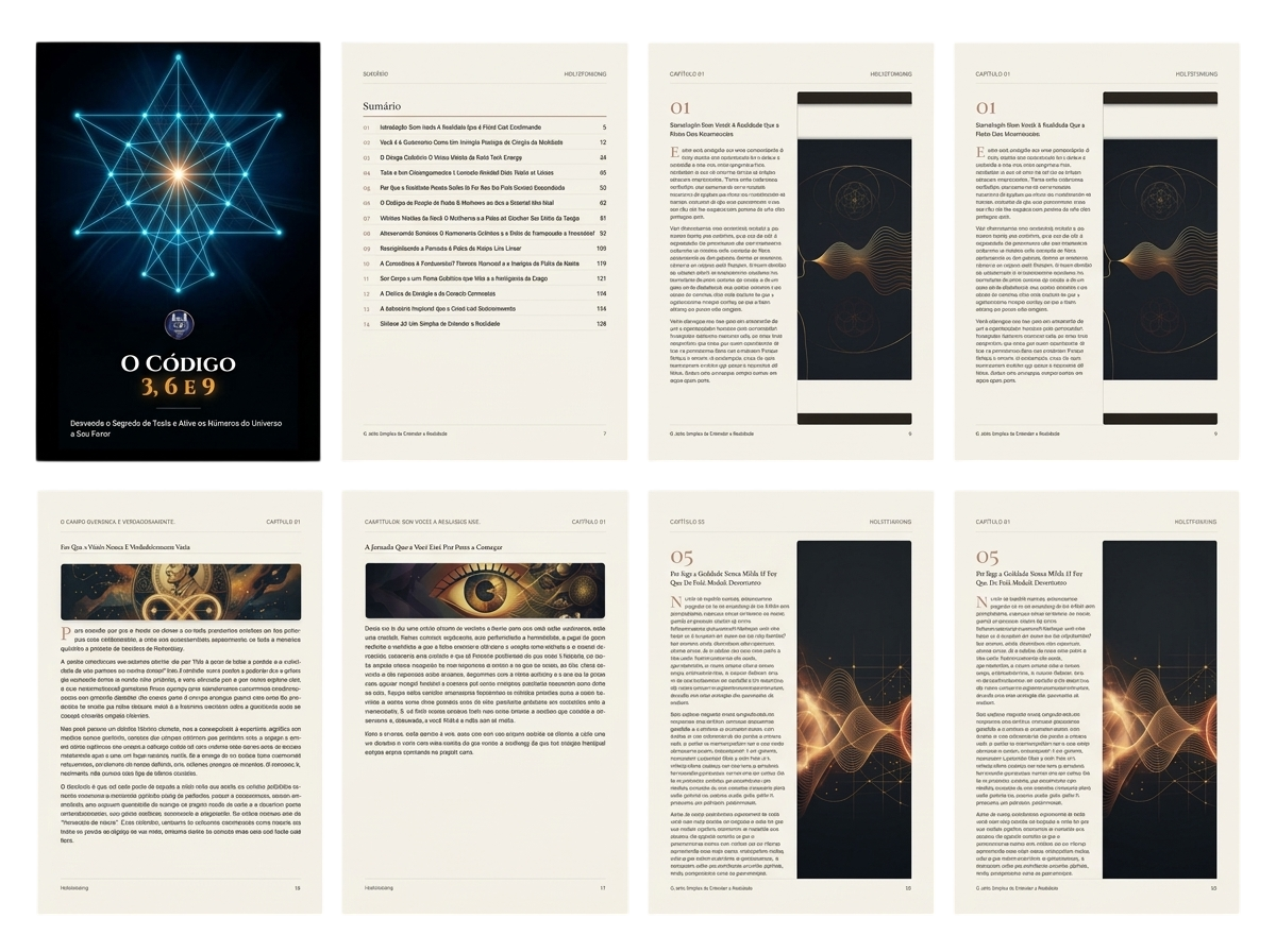 Páginas internas do eBook O Código 3 6 9